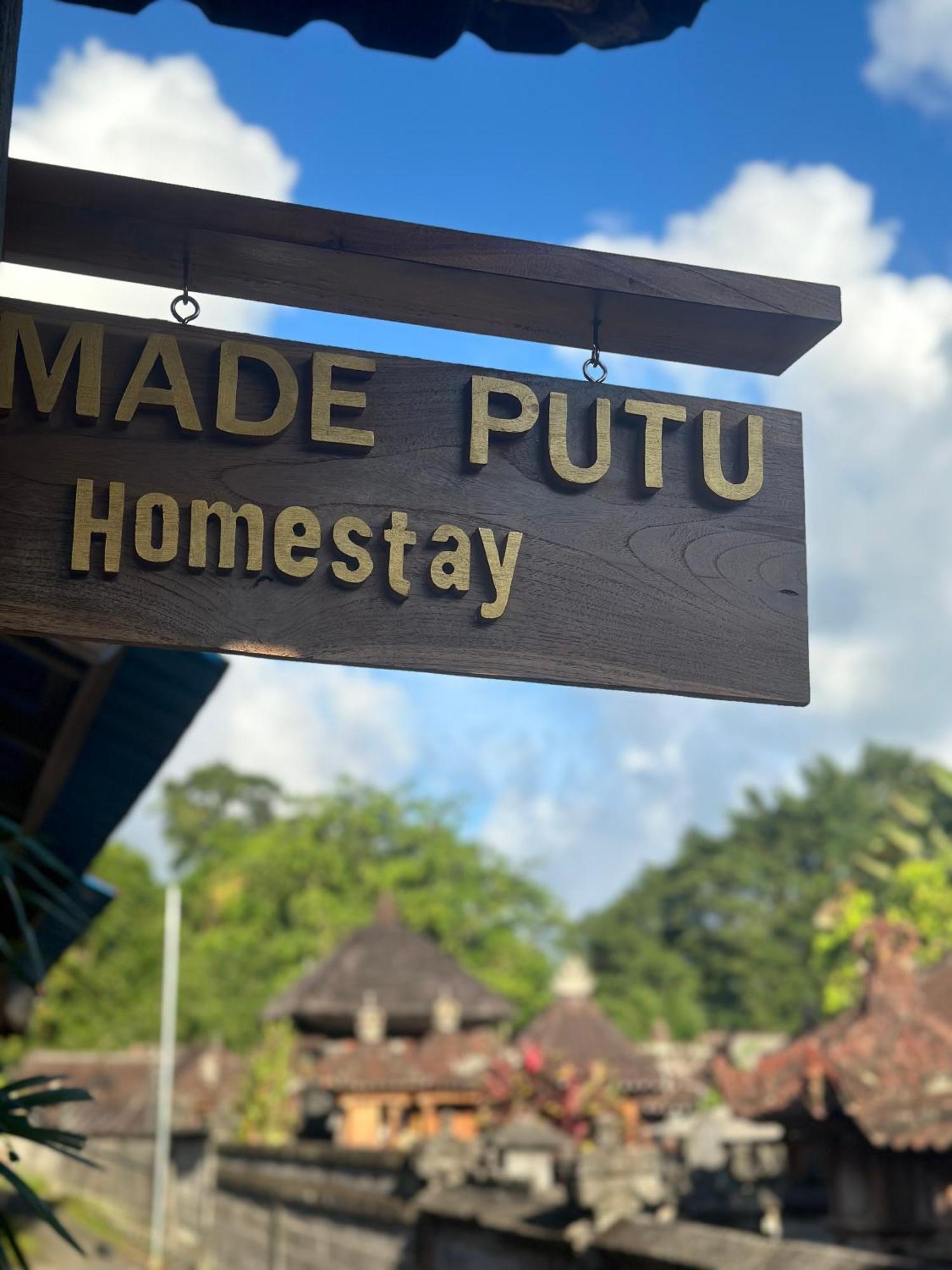Made Putu Homestay Сидемен Экстерьер фото